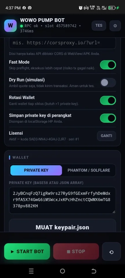 Crypto Volume & Market Cap Booster for Solana, Bas — screenshot 4