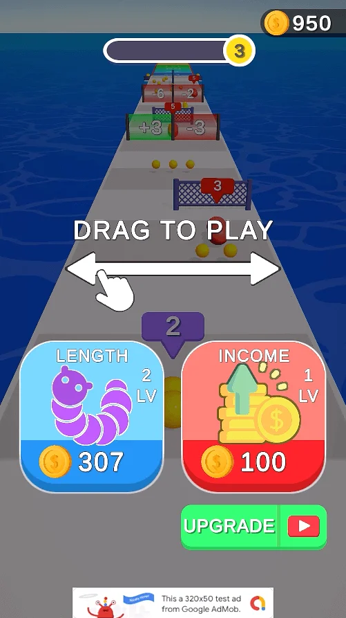 Snake Rush 3D Unity Game + AdMob — screenshot 8