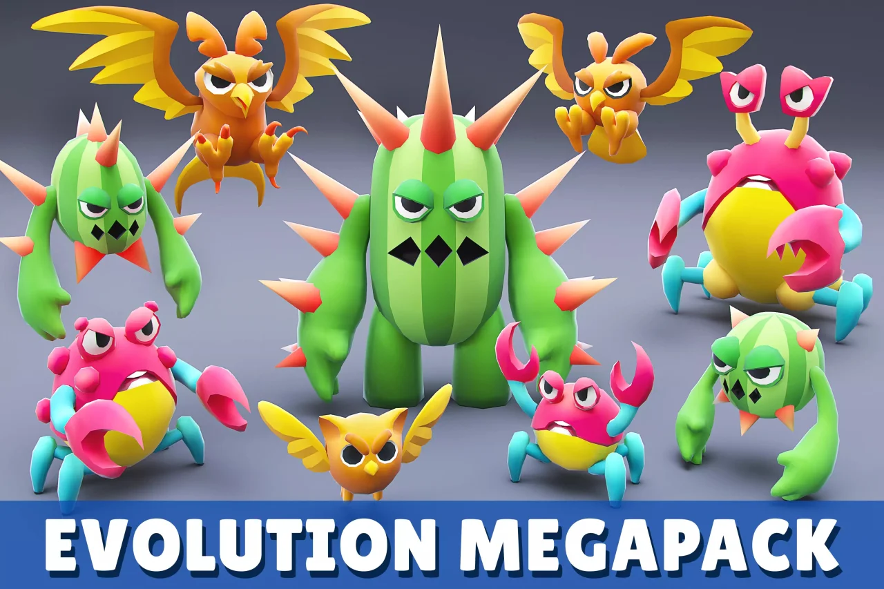 Cartoon Characters - Mega Pack — screenshot 5
