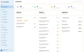 StockMate Inventory, Stock & Sales Management System (Flask + Python)