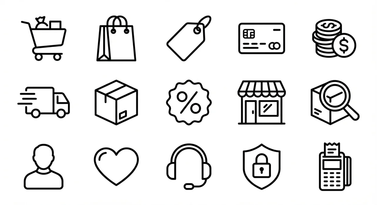 Pack 15 Icnes E-Commerce Pro — screenshot 3