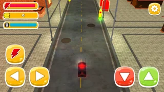 Cartoon Car War Highway Rider: Endless Pixel Traffic Racing 3D
