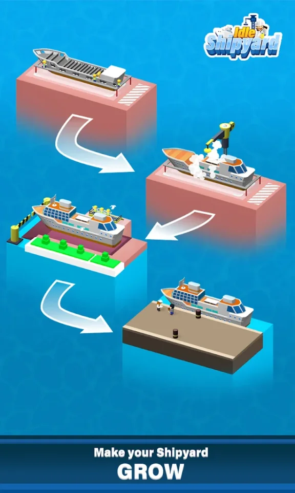 Idle Shipyard Tycoon — screenshot 4