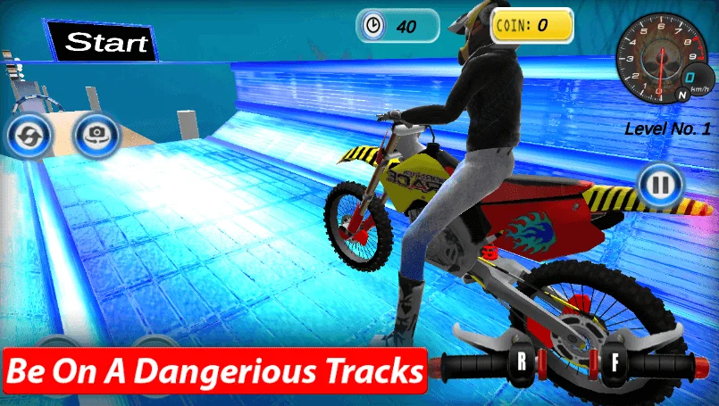 Stunt Bike Tracks Impossible 64 Bit Compatible — screenshot 1