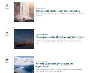 Aurora - WordPress Blog Theme with Switchable Layouts