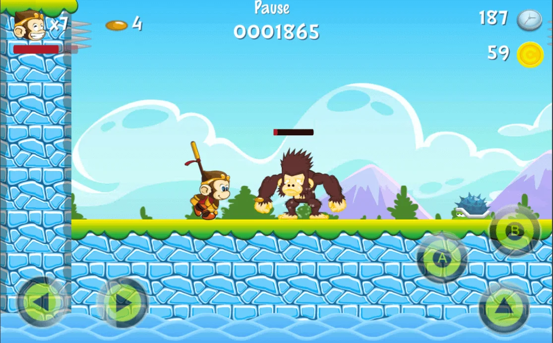 Kong Hero – Platformer Complete Unity Game Template — screenshot 4