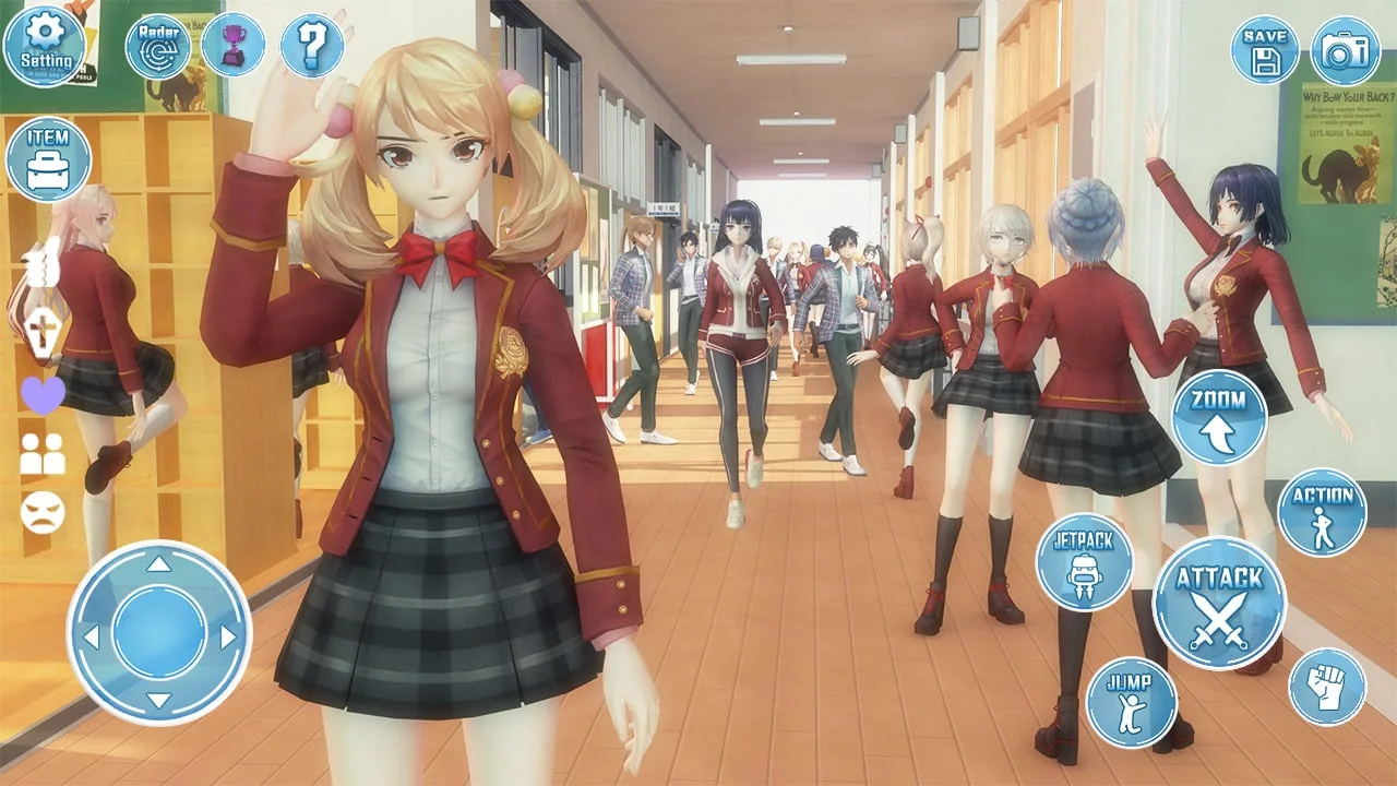 Anime Sakura Simulator — screenshot 4