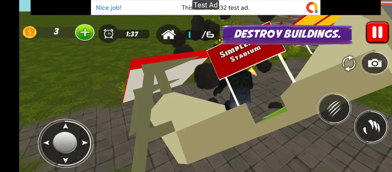 Gorilla Rampage: Angry Kong City Attack 2021 — screenshot 3