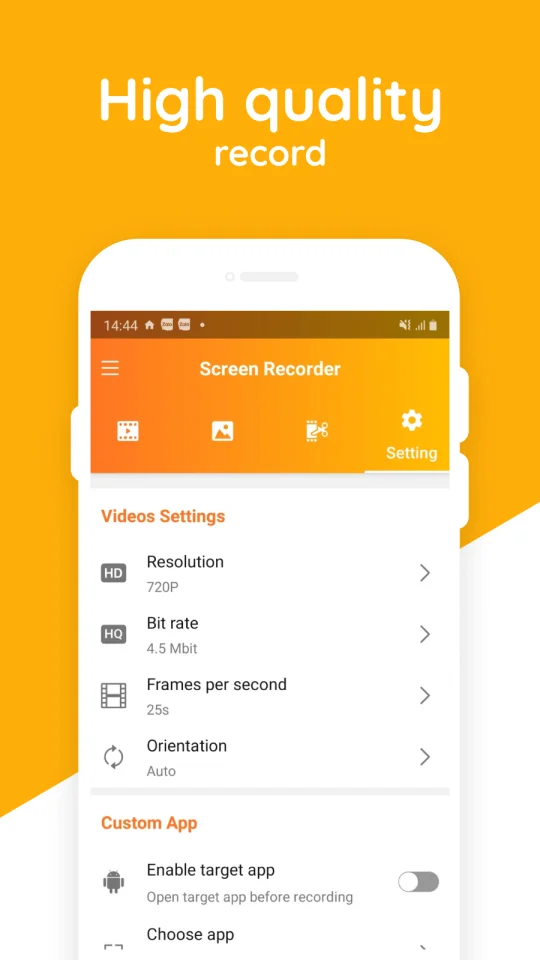 Screen Recorder - Android Source Code (Support Android 12) — screenshot 8