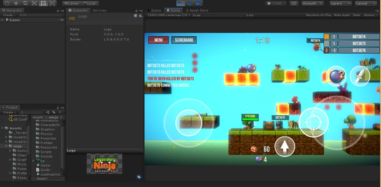 Ninja Legendary Online (Multiplayer) — screenshot 3