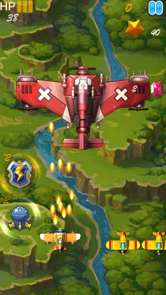 Super Wings – Planes Shooter Unity — screenshot 4