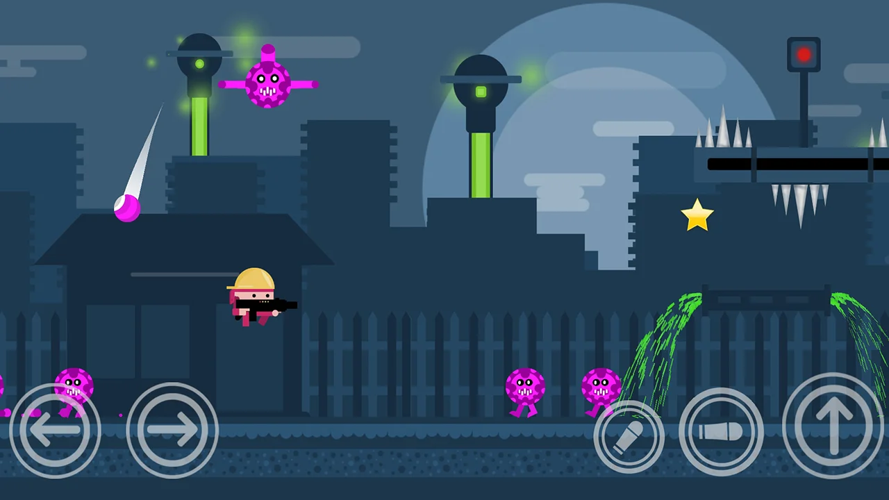 Killer Boy - 2D Action Platformer Mobile/Android Game (Unity Game + AdMob) — screenshot 3
