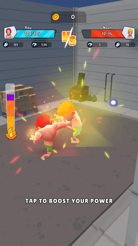 Merge Muscle Tycoon MMA Boxing — screenshot 1