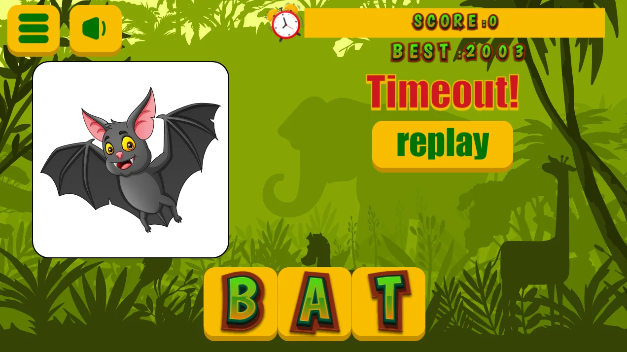 Animals Word for Kids Play Game — screenshot 3
