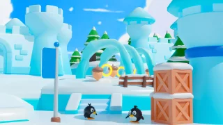 Location 3 Winter - Low Poly 3D Models Pack
