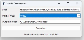 YouTube Media and Sound Downloader.