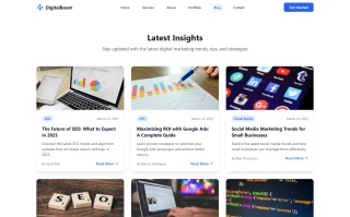 Digital Boost - Marketing Agency React Template