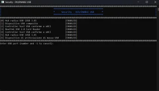 USB Device Manager Port-Level Enable/Disable Utility for Windows