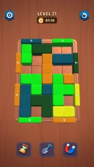 Color Block Jam 3D - Wood Block