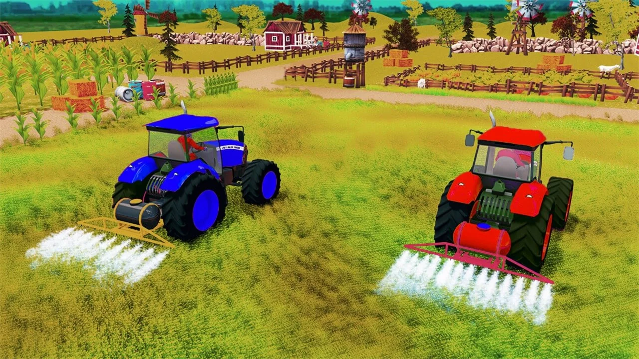 Real Tractor Farm Driving Game 3D: 64BIT Source Code — screenshot 2