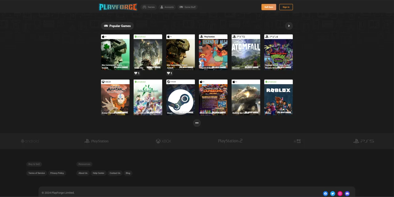 PlayForge — screenshot 3