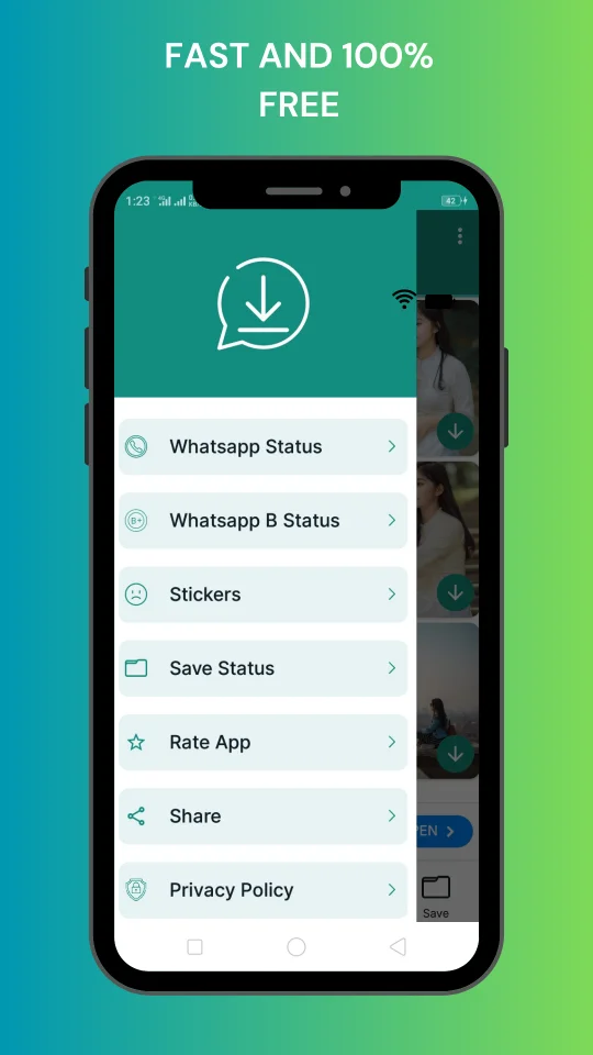 WhatsApp Status Saver - Stickers Downloader — screenshot 2
