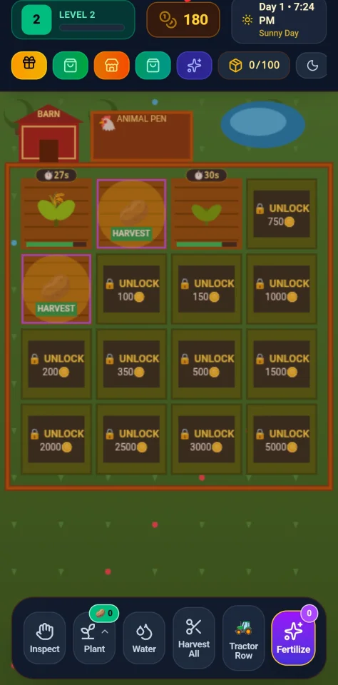 Farm Simulator 2D — screenshot 3