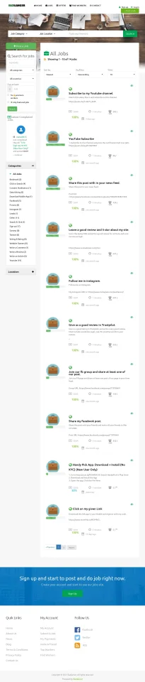 WeenyJob - The Ultimate MicroJob Marketplace — screenshot 5