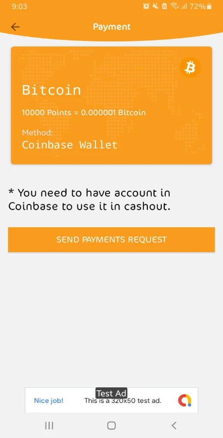 Bitcoin Miner App with Admin Panel and AdMob — screenshot 3