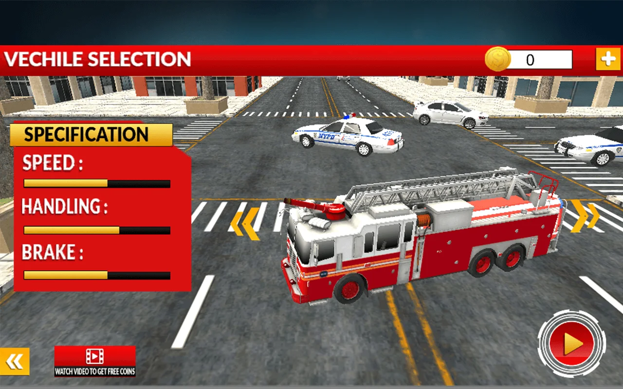 American Airplane Fire Fighter City - Ambulance Rescue — screenshot 2