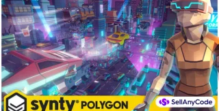 POLYGON Sci-Fi City - Low Poly 3D Art by Synty