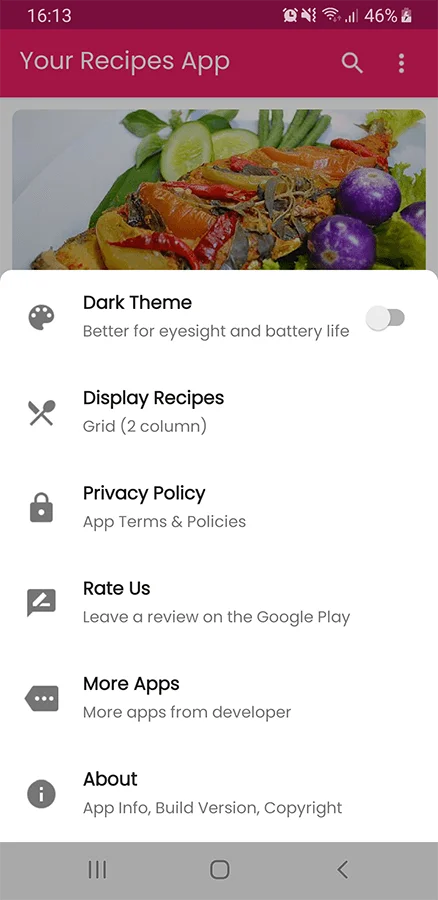 Your Recipes App — screenshot 5