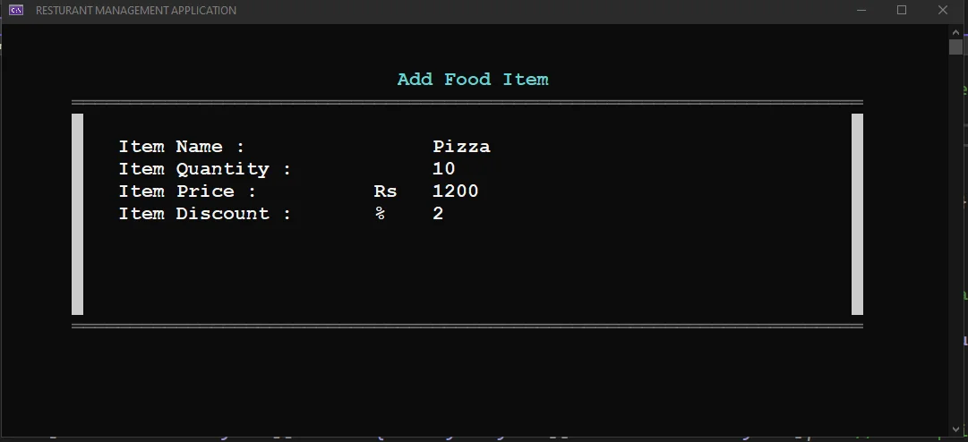 Resturant Management System — screenshot 10