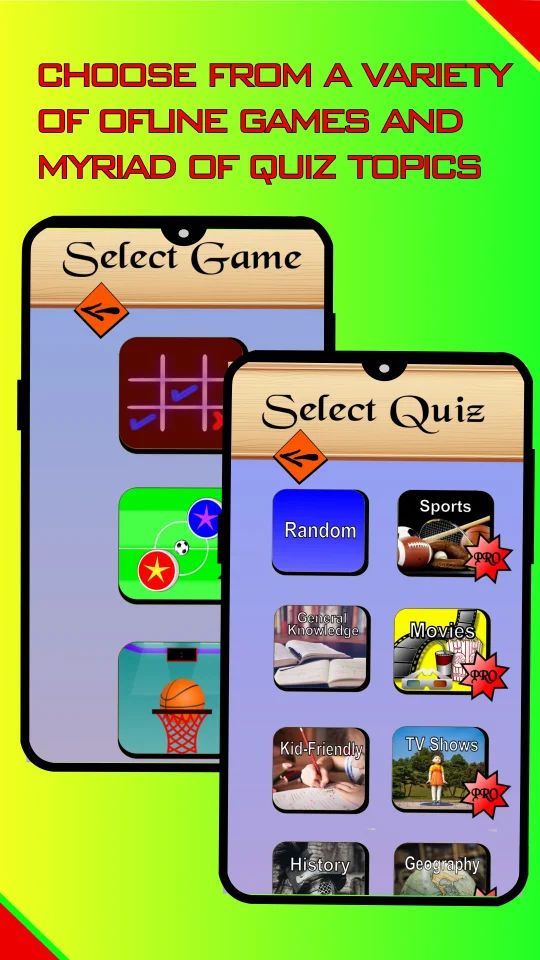 2 Player Trivia (Quiz) with Mini-Games Unity — screenshot 3