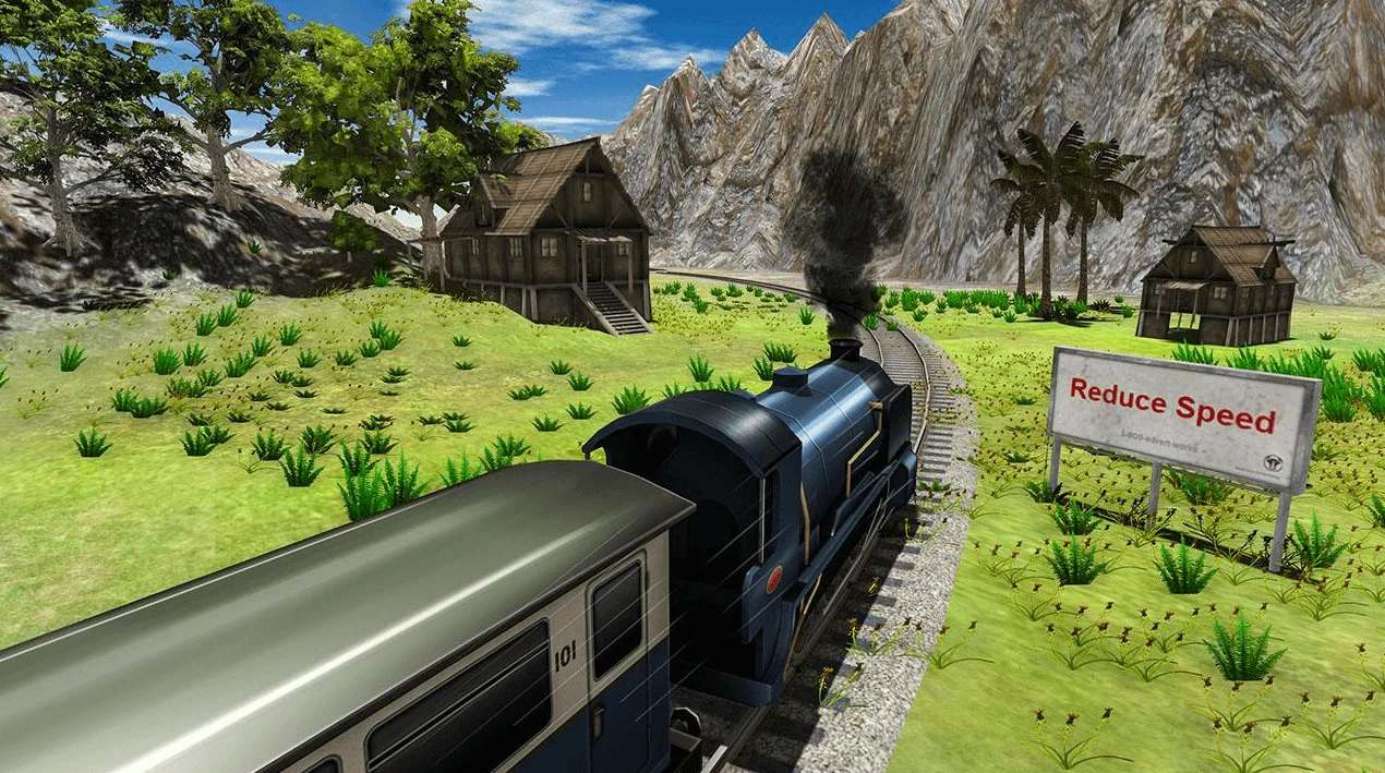 Fast Euro Train Driver Sim: Train Games 3D — screenshot 3