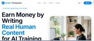People's Perspective Community Writing & AI Data Platform