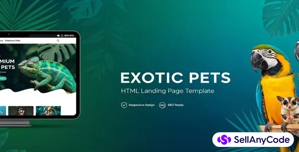 Pets - Modern Animal Store & Veterinary HTML Template