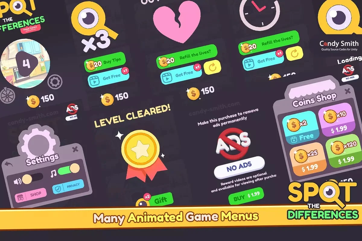 Spot the Differences: Game Toolkit — screenshot 2
