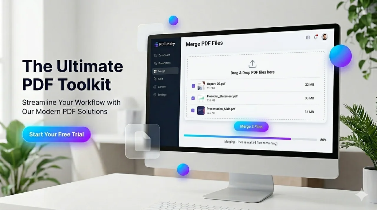 PDF Toolkit Pro All-in-One PDF Editor, Converter & Tools Web App — screenshot 2