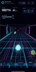 NEON SHIFT 3D HTML5 Endless Runner Game Source Code