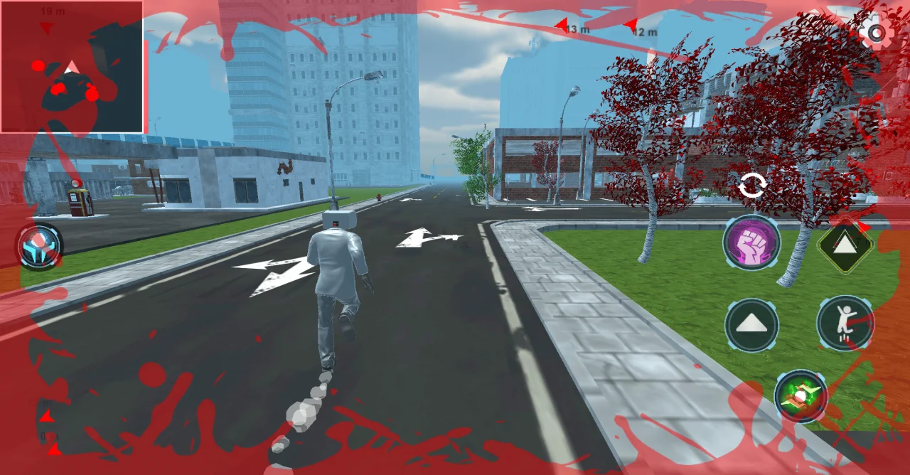 Skibidi Rope Hero — screenshot 1