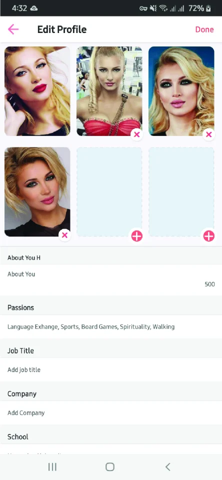 Binder - Dating Clone App with Admin Panel - Android v20.1 — screenshot 9