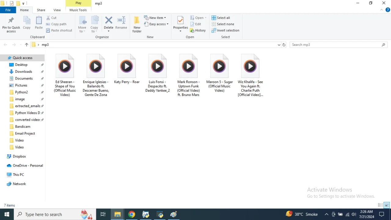 Batch Videos to Audio Converter — screenshot 5