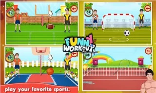 Funny Workout — screenshot 1