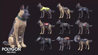 Dog Pack - Synty POLYGON - Dog Animations and Controller