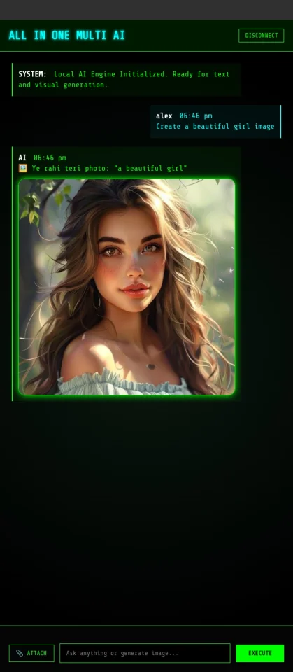 Nexus AI: All-in-One AI Chat & Image Generator Application — screenshot 7