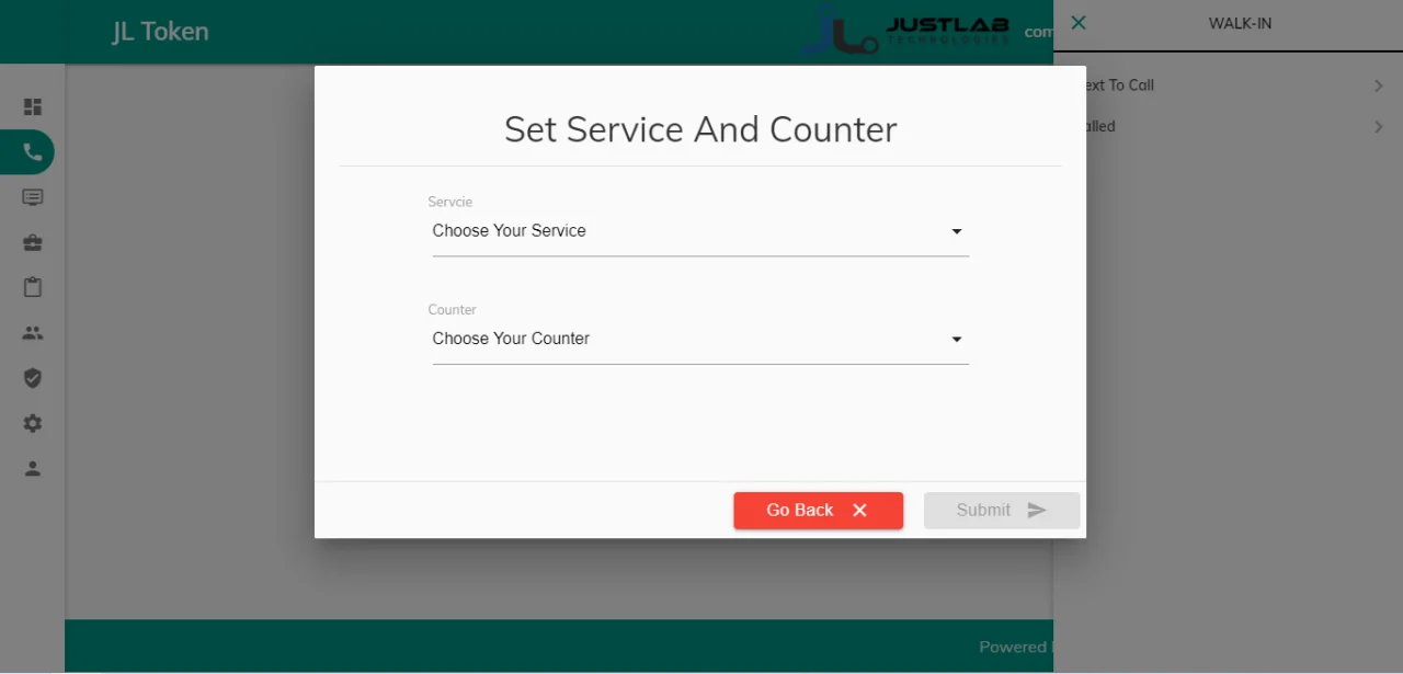 JL Token v3.1.9 - Queue Management System — screenshot 1