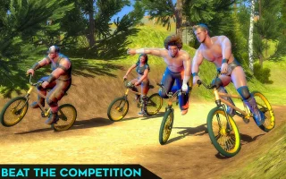 Wrestlers Bike Race Free