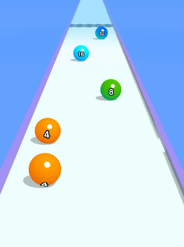 Ball Run 2048: Merge Number — screenshot 1