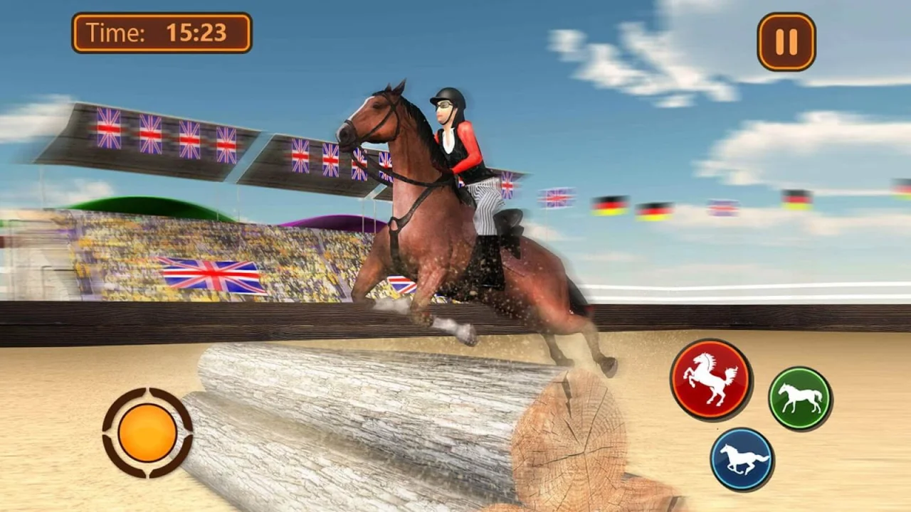 Jumping Horses Champions: Real Racing Simulator — screenshot 1
